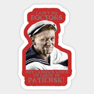 POPEYE - DOCTORS Sticker